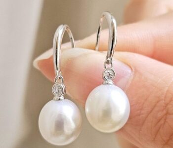 silver dangle earrings