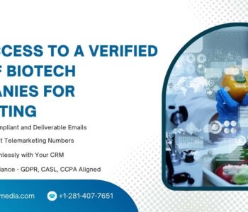 Get Access To A Verified List Of Biotech Companies For Marketing